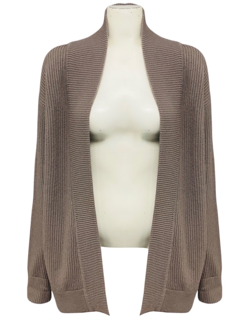 IRO ASH BROWN CELYA CARDIGAN SWEATER